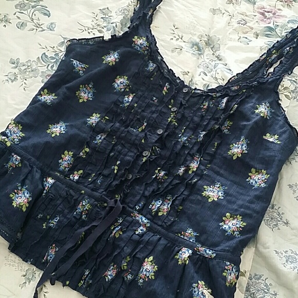 Abercrombie Floral Tank - Picture 5 of 8